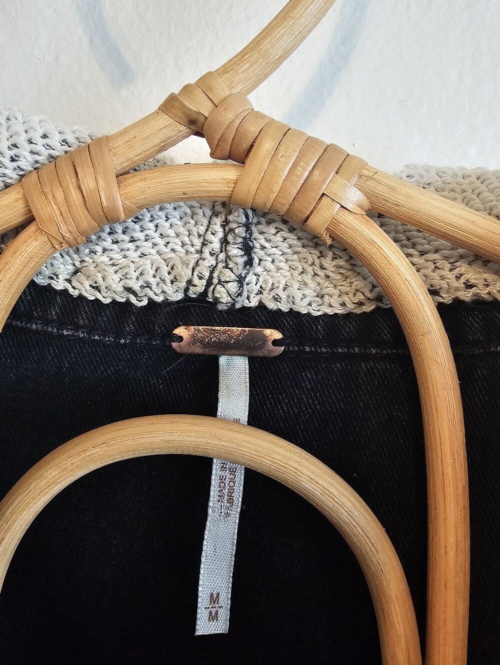 Free People Distressed Jean Jacket - Picture 2 of 4